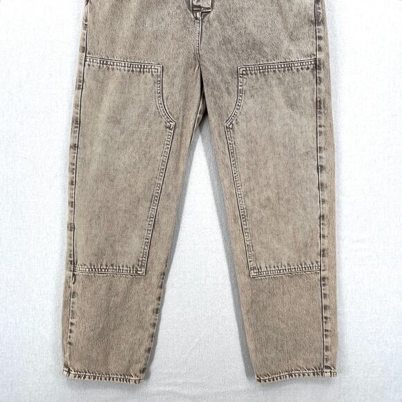 CITIZENS OF HUMANITY Denim Jumpsuit Womens Small Gray Short Sleeve Lucie Romper - Picture 5 of 15